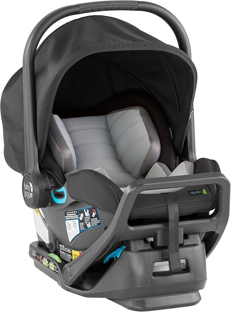 Baby Jogger City Go 2 Infant Car Seat, Baby Travel Car Seat, Included RapidLock Carseat Base with... | Amazon (US)
