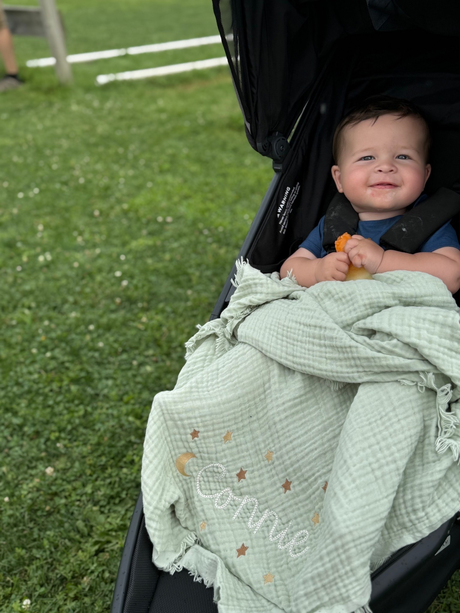 Embroidered baby blanket for the summerr

#LTKBaby