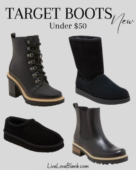 Target fall boots under $50
Fall fashion 
@liveloveblank
#ltku

#LTKstyletip #LTKshoecrush #LTKSeasonal