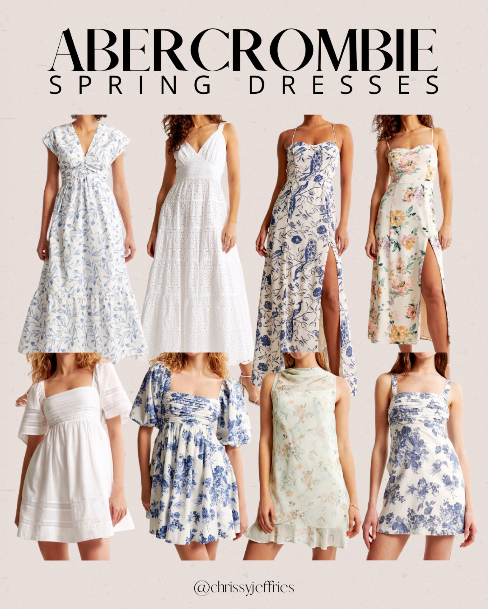 New spring dresses at Abercrombie! 

#springdresses #newspring #abercrombie #flowydresses #floraldresses #dressed