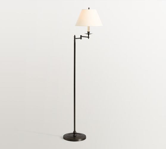Hayden Metal Articulating Task Floor Lamp (58") | Pottery Barn (US)