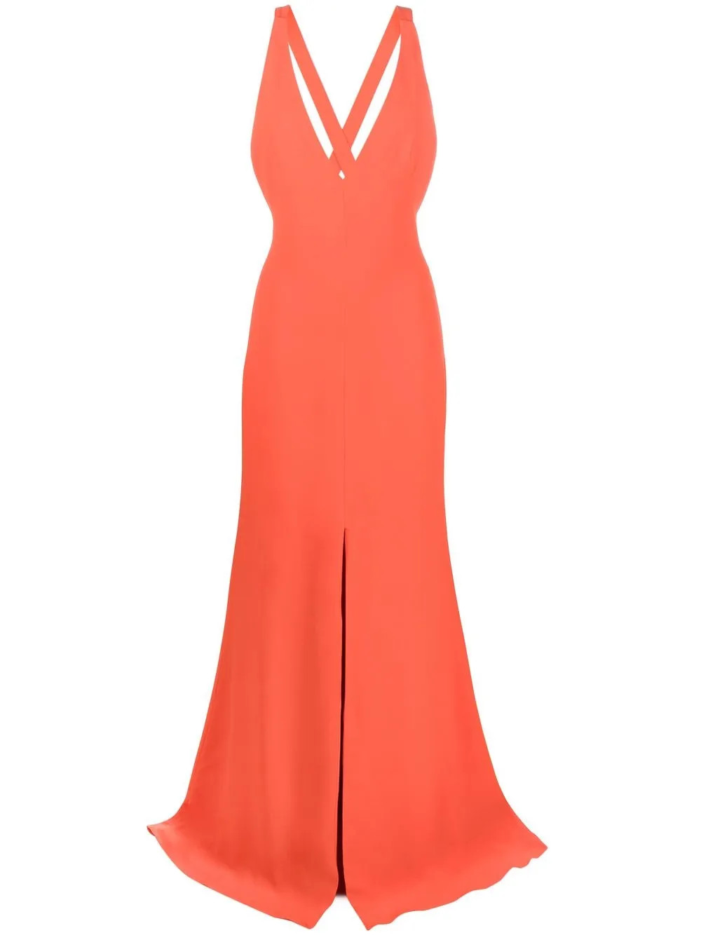V-neck sleeveless dress | Farfetch Global