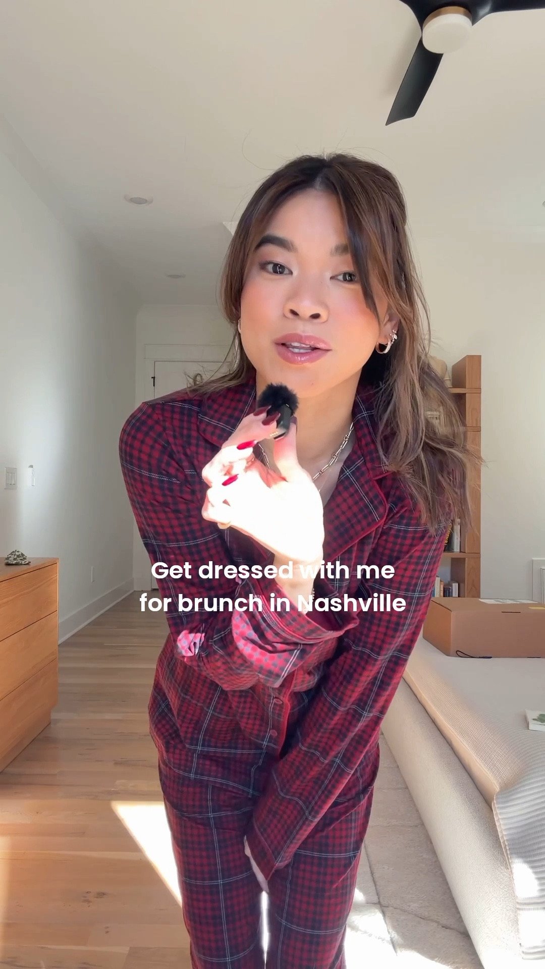 Get dressed with me for brunch in Nashville! 

Tommy John discount code CHLOE40 🤎

Pj set XS, pants XS short, tee XS, sweater XS 

#LTKPetite #LTKgrwm #LTKootd