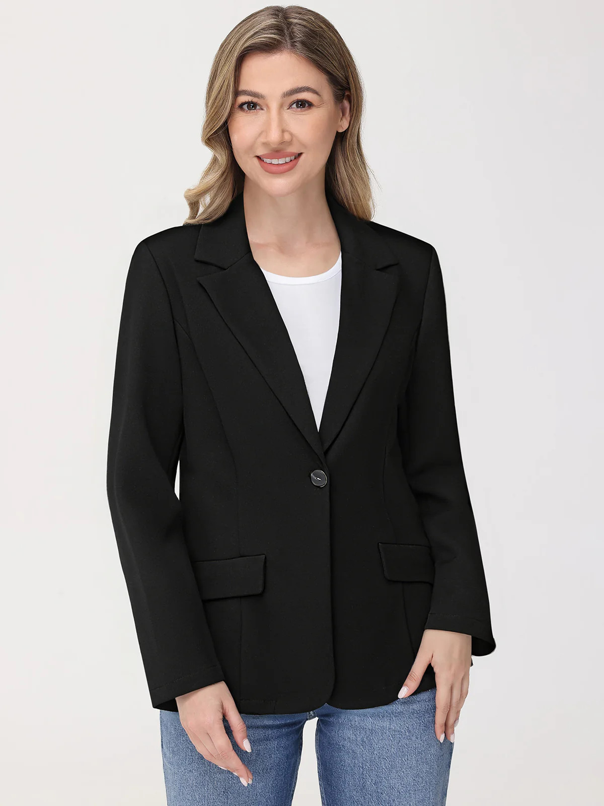 89th & Madison Single Button Blazer | 89th + Madison
