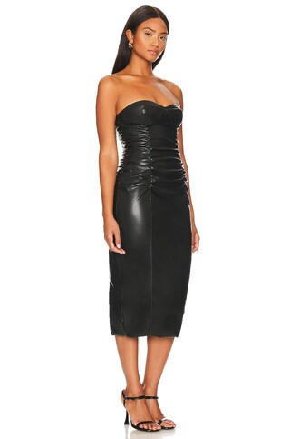 Faux Leather Spencer Midi Dress
                    
                    Lovers and Friends | Revolve Clothing (Global)
