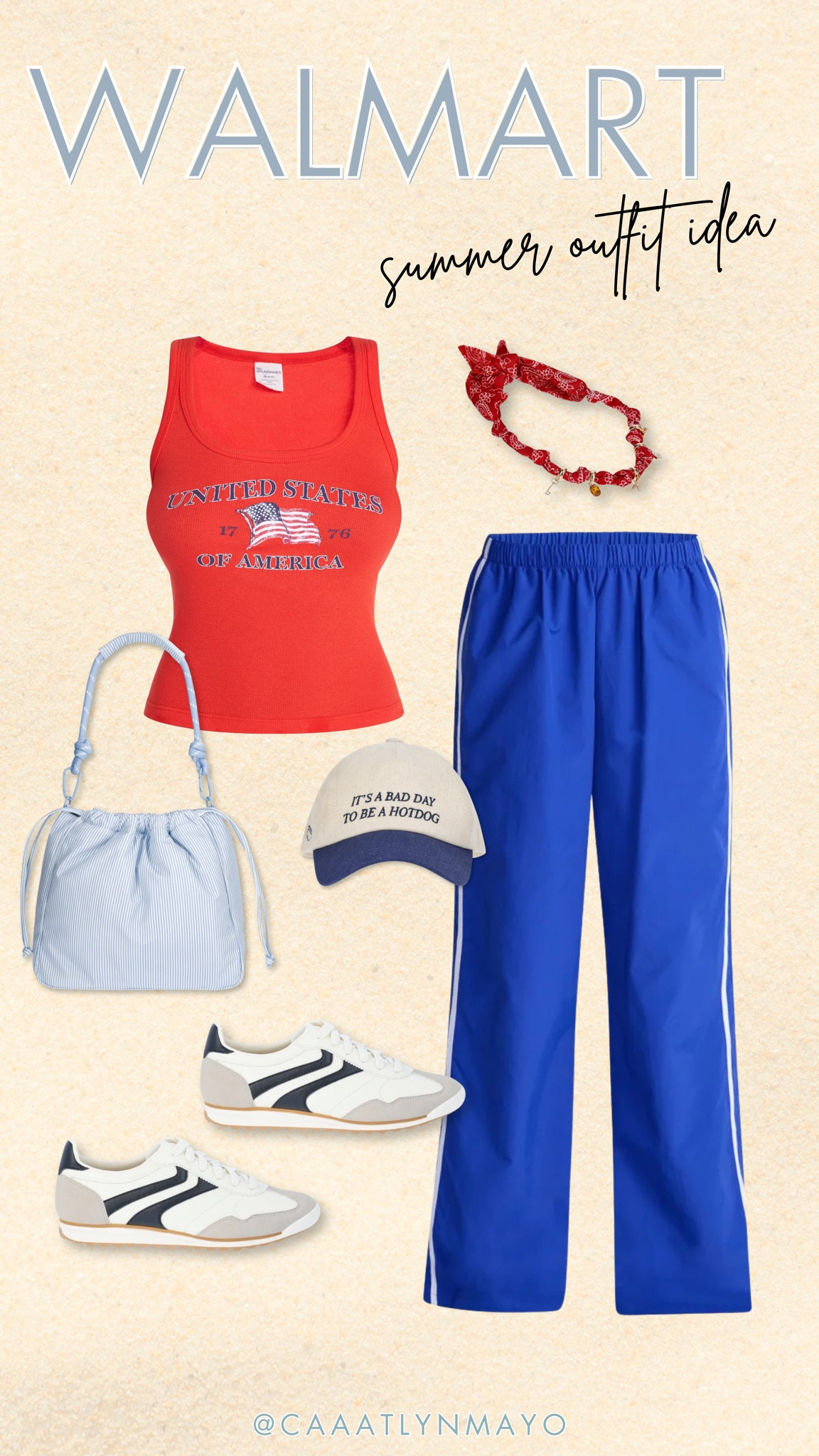 Walmart summer outfit idea! This one is so Americana 🇺🇸

#LTKootd #LTKSeasonal #LTKMidsize
