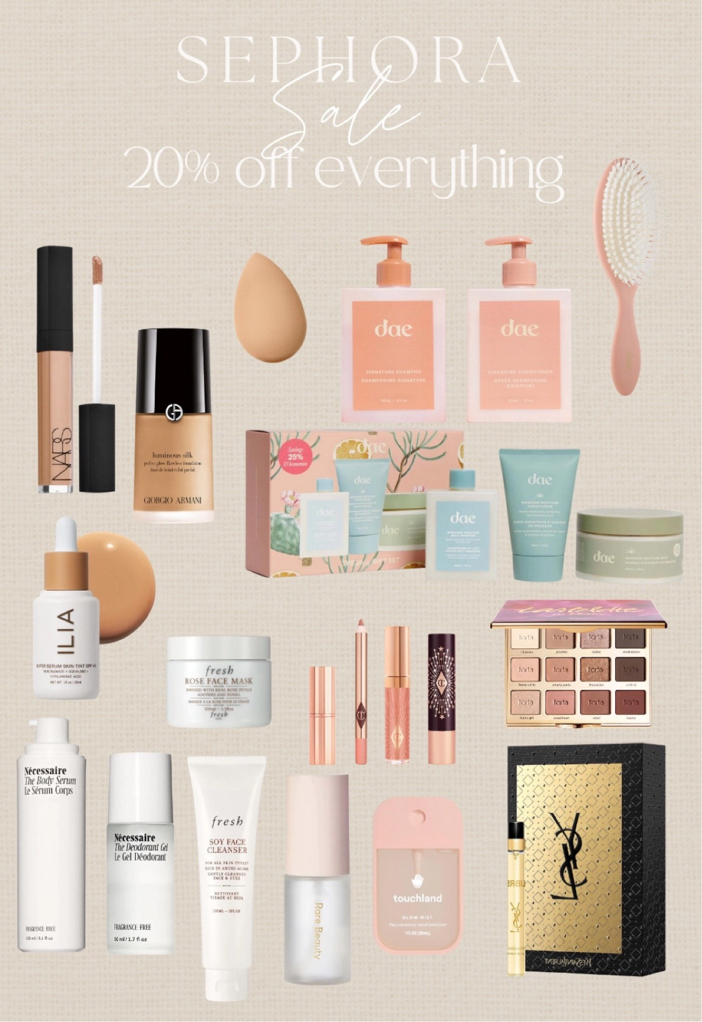 Sephora #sale - #beauty #sephora #dae #ilia #fresh #nars #ysl #beautyproducts #giftideas #bday #birthday

#LTKbeauty #LTKFind #LTKsalealert