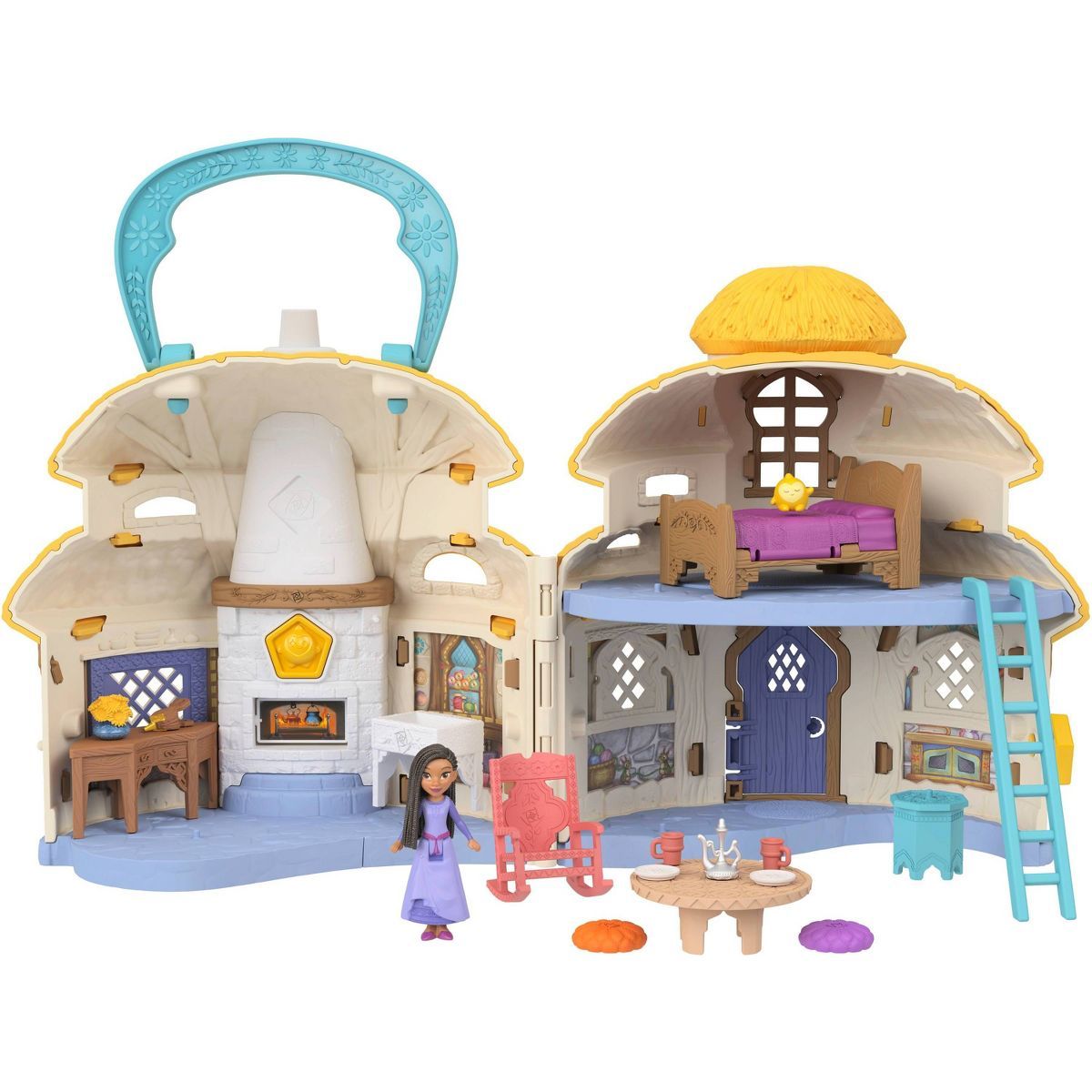 Disney Wish Cottage Home Playset with Asha of Rosas Mini Doll, Star Figure & 15+ Accessories | Target