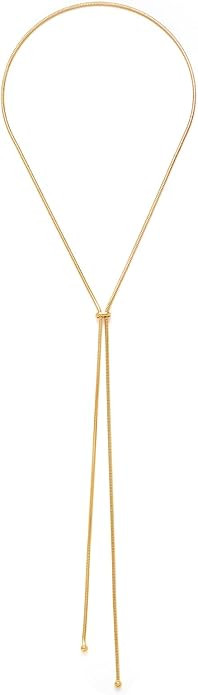 Gold Silver Necklace for Women Y Chain Adjustable Gold Long Necklaces Fashion Dainty Jewelry | Amazon (US)