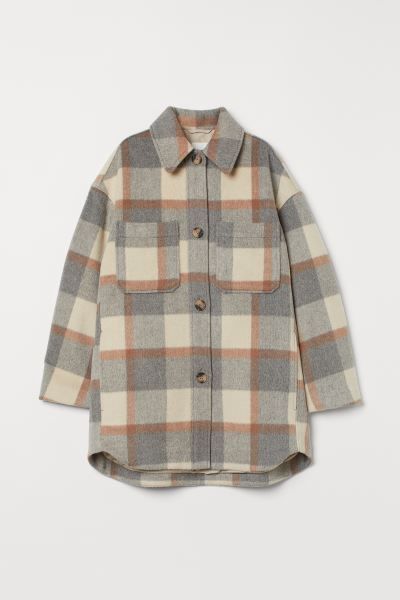 Oversized Shirt Jacket | H&M (US)