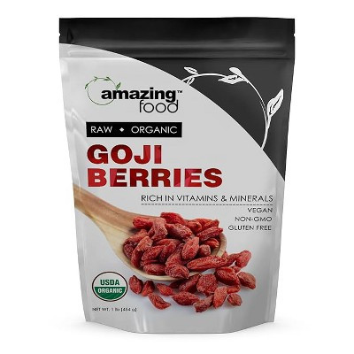 Amazing Foods Organic Goji Berries Seeds 1 Lb | Target