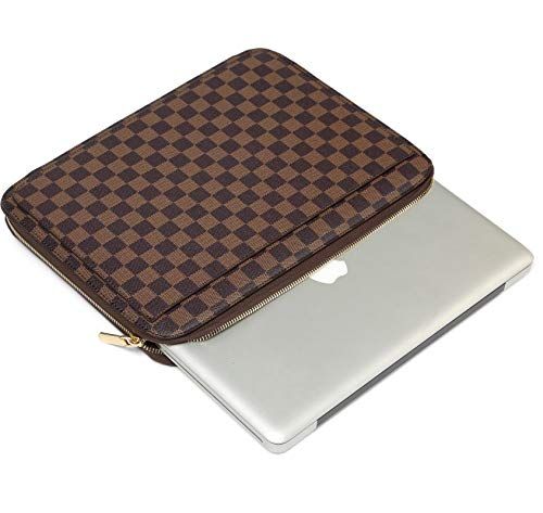 Daisy Rose Checkered Protective Laptop Sleeve case For 13-Inch MacBook pro with slip pocket - Lux... | Walmart (US)