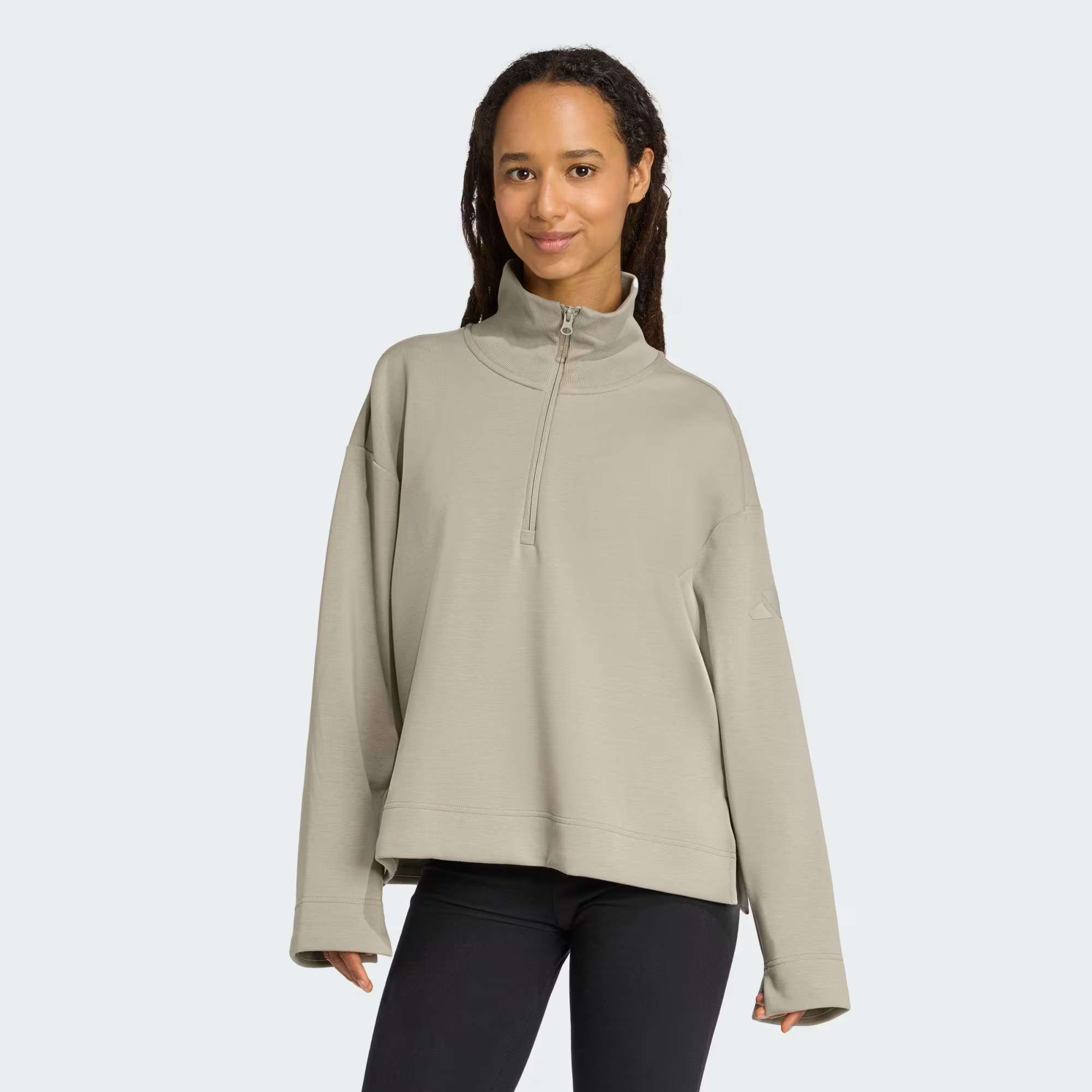 Soft Lux Quarter-Zip | adidas (US)