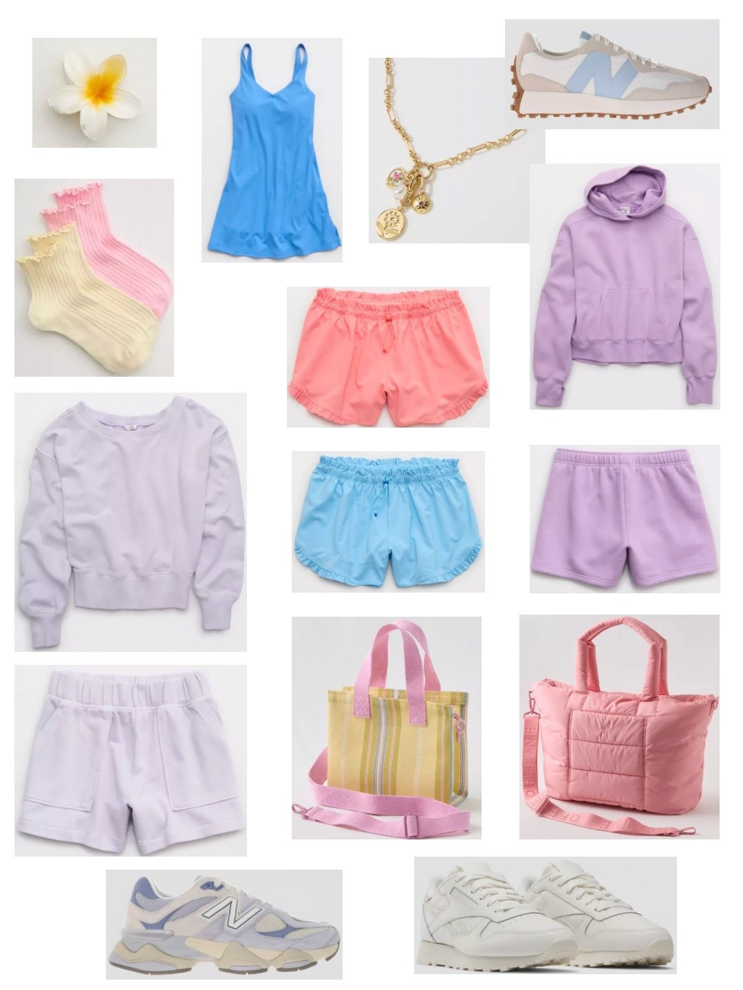 The cutest colorful lounge and athleisure pieces from the new Aerie spring drop 💜💙
Pastel hoodies, comfy shorts, sporty dresses, and the sweetest accessories make these perfect for spring break travel days, workouts, or casual days out.

#LTKSeasonal #LTKActive #LTKootd