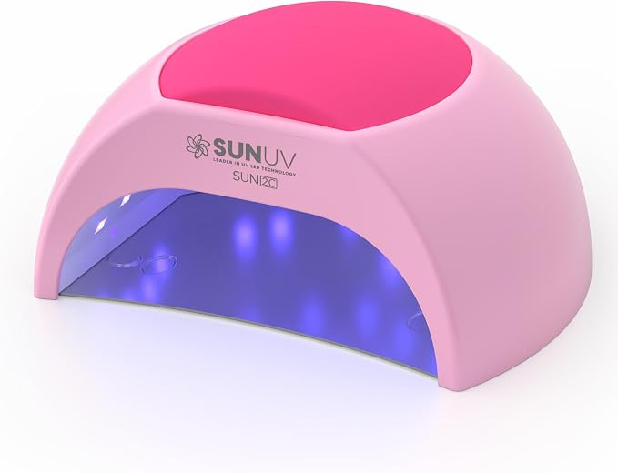 SUNUV UV LED Nail Lamp with 4 Timer Settings, 33 LEDs Nail Dryer Compatible with All Gel Polish, ... | Amazon (US)