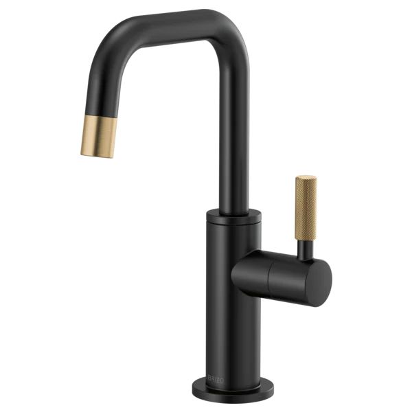 BrizoLitze® Beverage Faucet with Square Spout and Knurled Handle | Wayfair North America