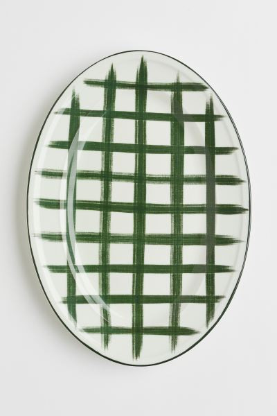 Large Porcelain Serving Plate | H&M (US + CA)
