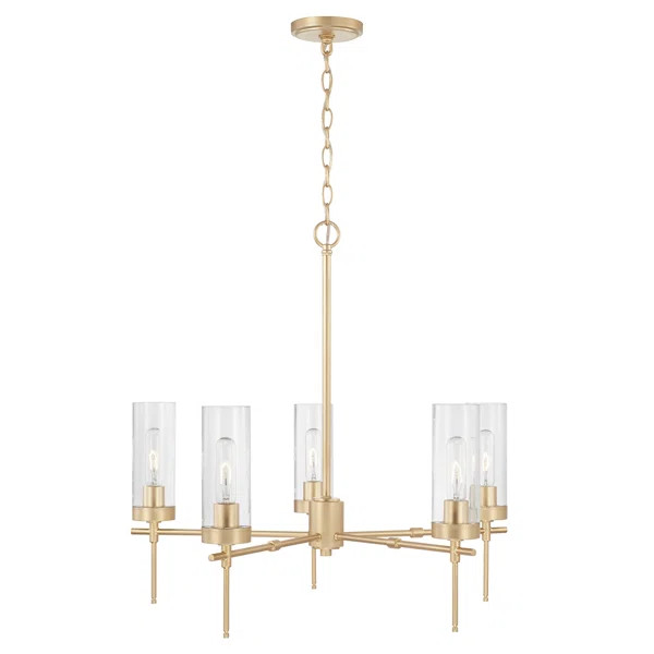 Briana 5 - Light Unique Classic Chandelier | Wayfair Professional