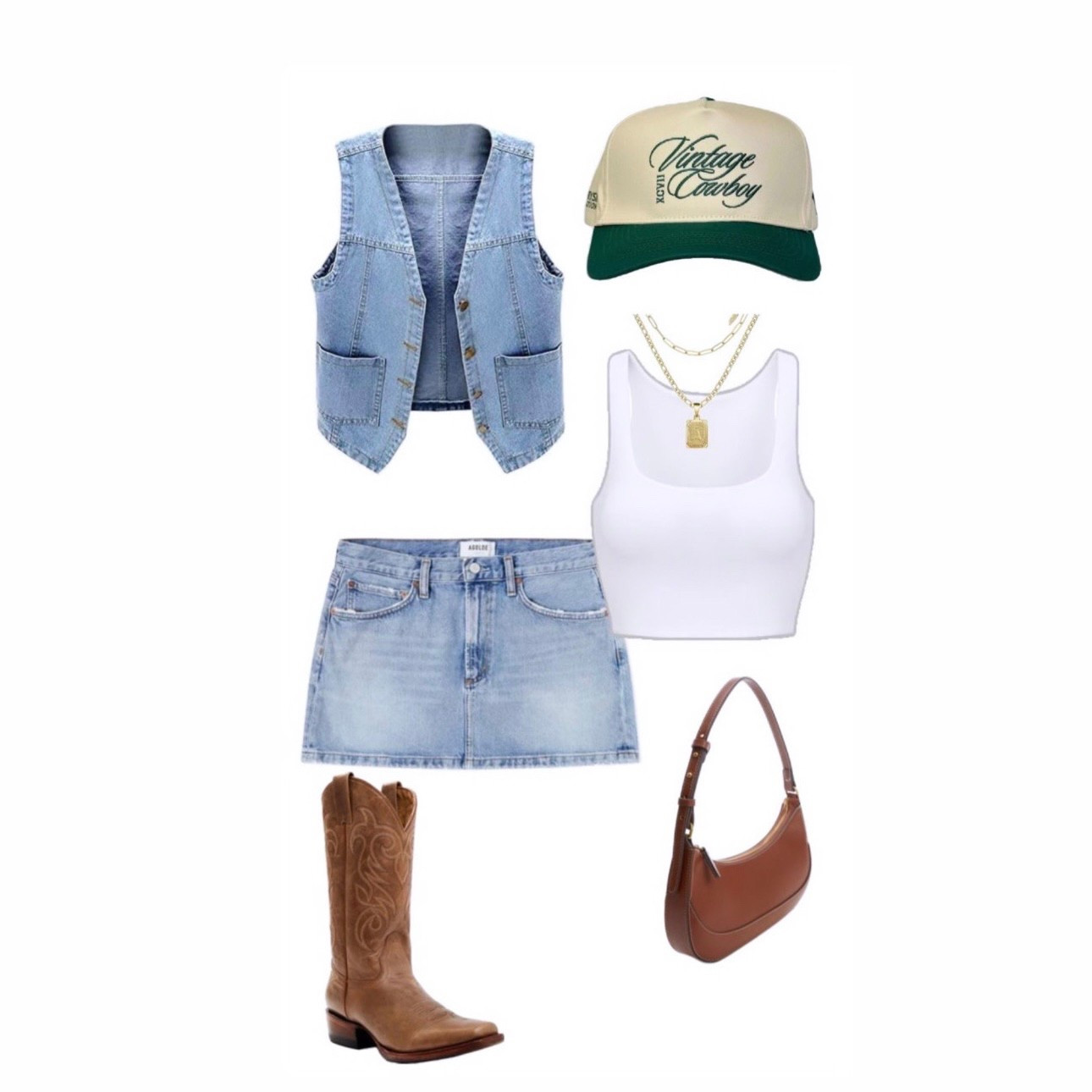 Denim on denim western set 🤠

#LTKU #LTKStyleTip #LTKWatchNow