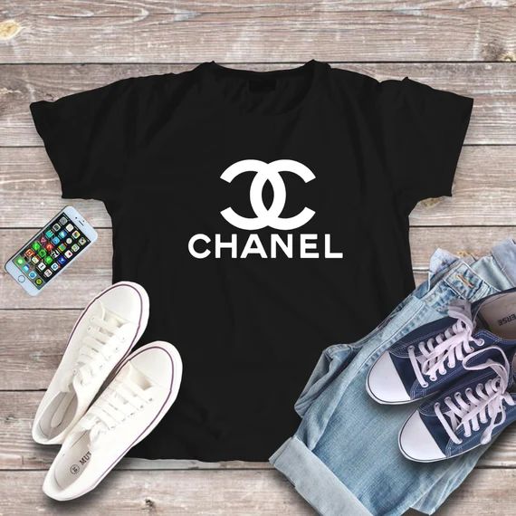 Chanel High Fashion Inspired Custom T Shirt Tshirt - Fashion For Men And Woman - Gift for Her | Etsy (US)