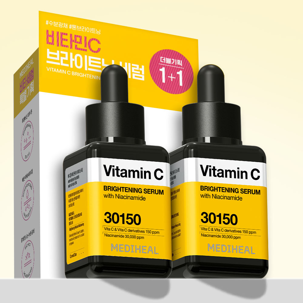 MEDIHEAL Vitamin C Brightening Serum 40mL double set | Olive Young Global