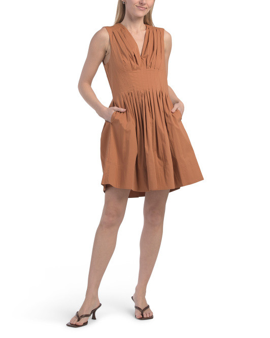 Tucked Fit And Flare Mini Dress | TJ Maxx