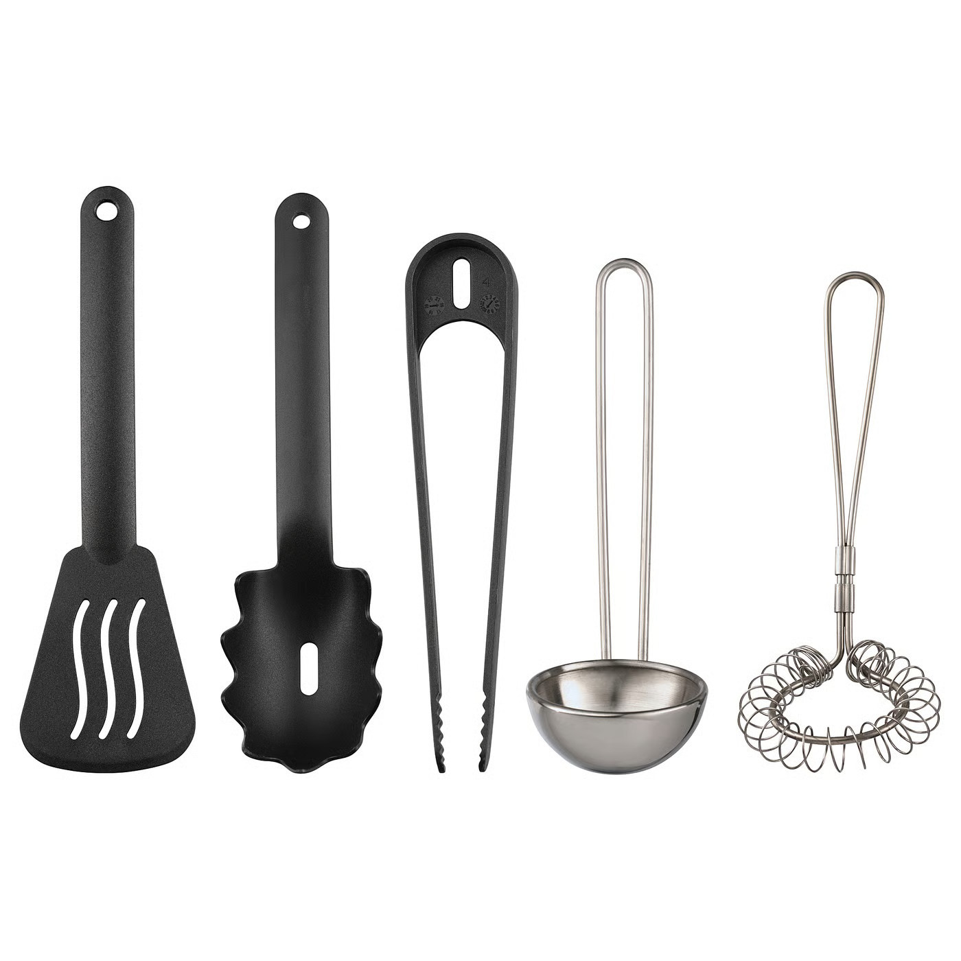 IKEA DUKTIG 5-piece toy kitchen utensil set, multicolor | IKEA US