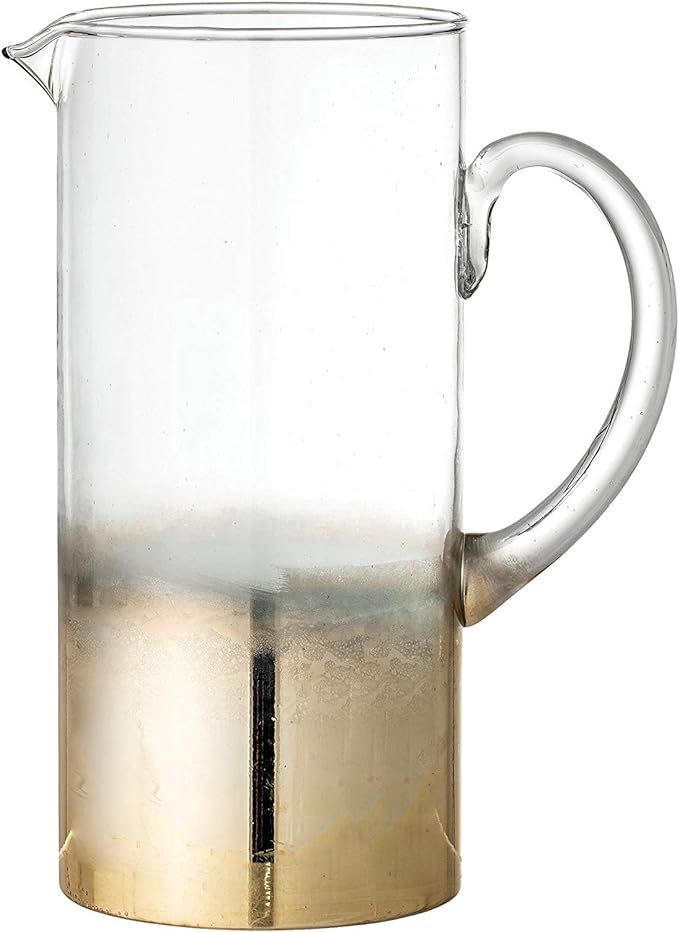 Bloomingville Gold Ombre Glass Pitcher | Amazon (US)
