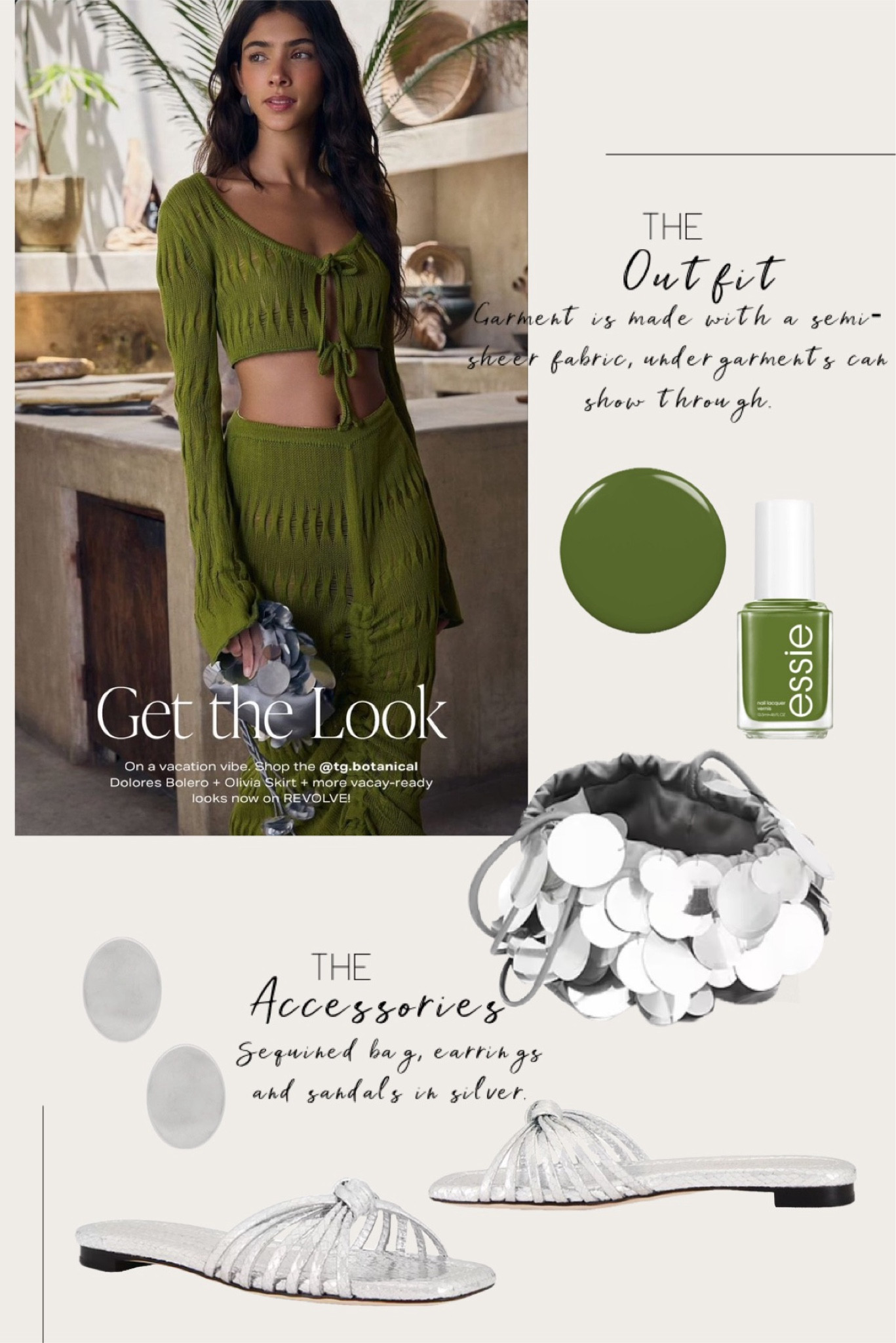 Hiii, lovely! Follow my shop @TheChiccEdit to shop this post, and get my exclusive app-only content! So glad you're here!

Ltkfind, Itkmidsize, Itkover40, Itkunder50, Itkunder100, chic, aesthetic, trending, stylish, minimalist style, affordable, home, decor, interior design, beauty, budget, summer outfit, summer style, summer fashion, ootd, dupe, look for less, y2k, Amazon, Amazon fashion, Amazon finds, Amazon home, Amazon style #revolve #outfit #green #silver #accessories top shorts pants nail polish Essie sequin bag earrings sandals dress 

#LTKShoeCrush #LTKStyleTip #LTKItBag