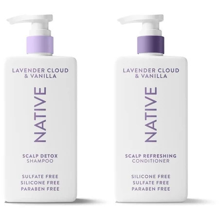 Native Scalp Lavender & Cloud Shampoo and Conditioner Regimen | Walmart (US)