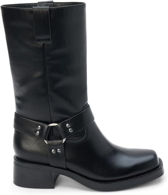 Coconuts by Matisse Womens Autumn Harness Pull On Motorcycle Casual Boots Mid Calf Low Heel 1-2" ... | Amazon (US)