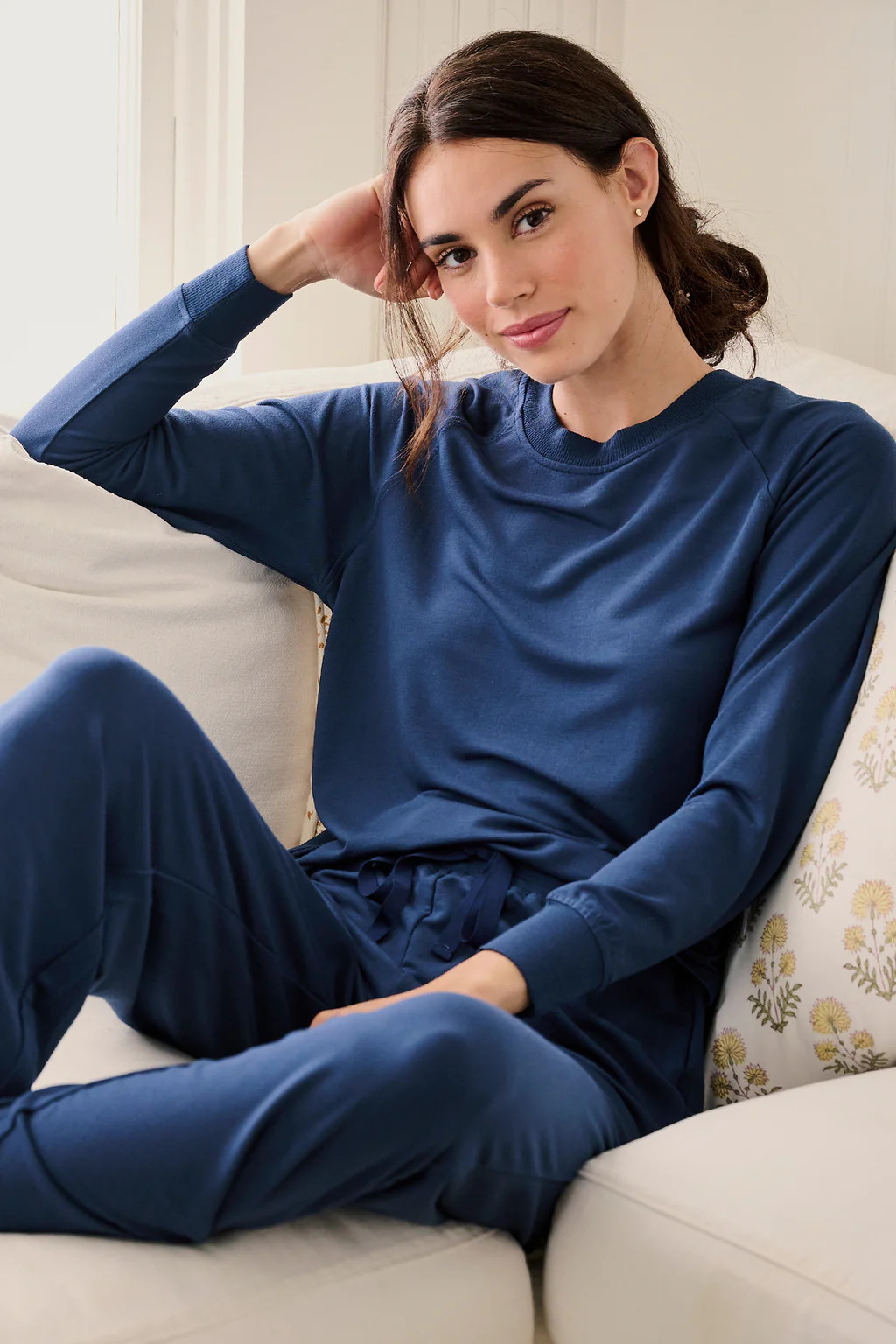 Relax Pants Set in Navy | Lake Pajamas