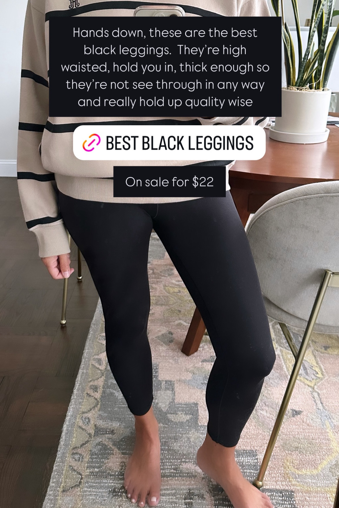 Best black leggings, hands down

Amazon Prime Day Deal
Casual
Weekend wear
Outfit
Loungewear 

#LTKSaleAlert #LTKFindsUnder50 #LTKStyleTip