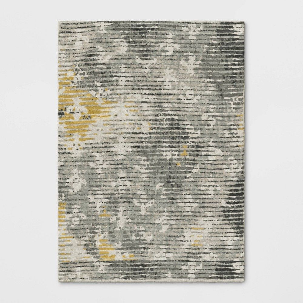 5'x7' Cesonia Linear Abstract Rug Gray - Opalhouse | Target