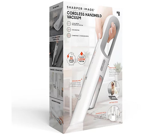 Sharper Image Cordless Handheld Vacuum - QVC.com | QVC