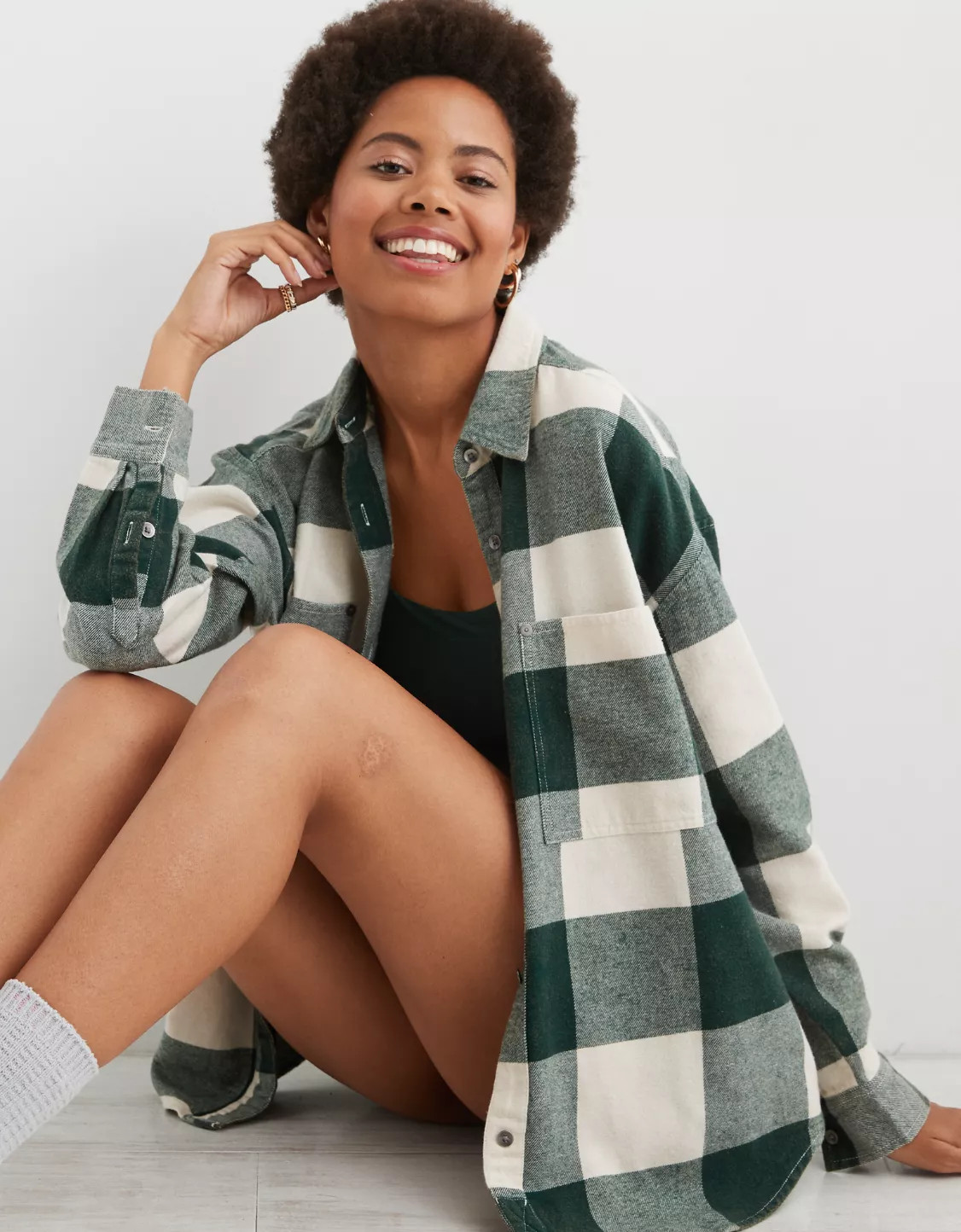 Aerie Anytime Fave Flannel Shirt | Aerie