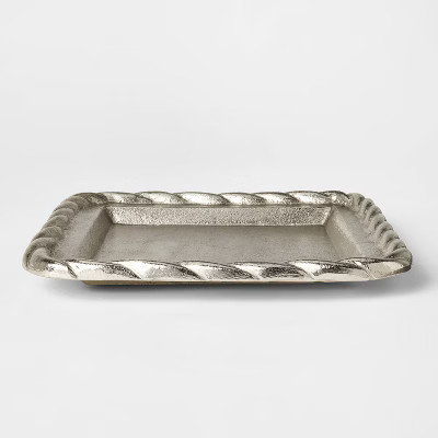 Catchall Tray Silver - Threshold™ designed with Studio McGee | Target