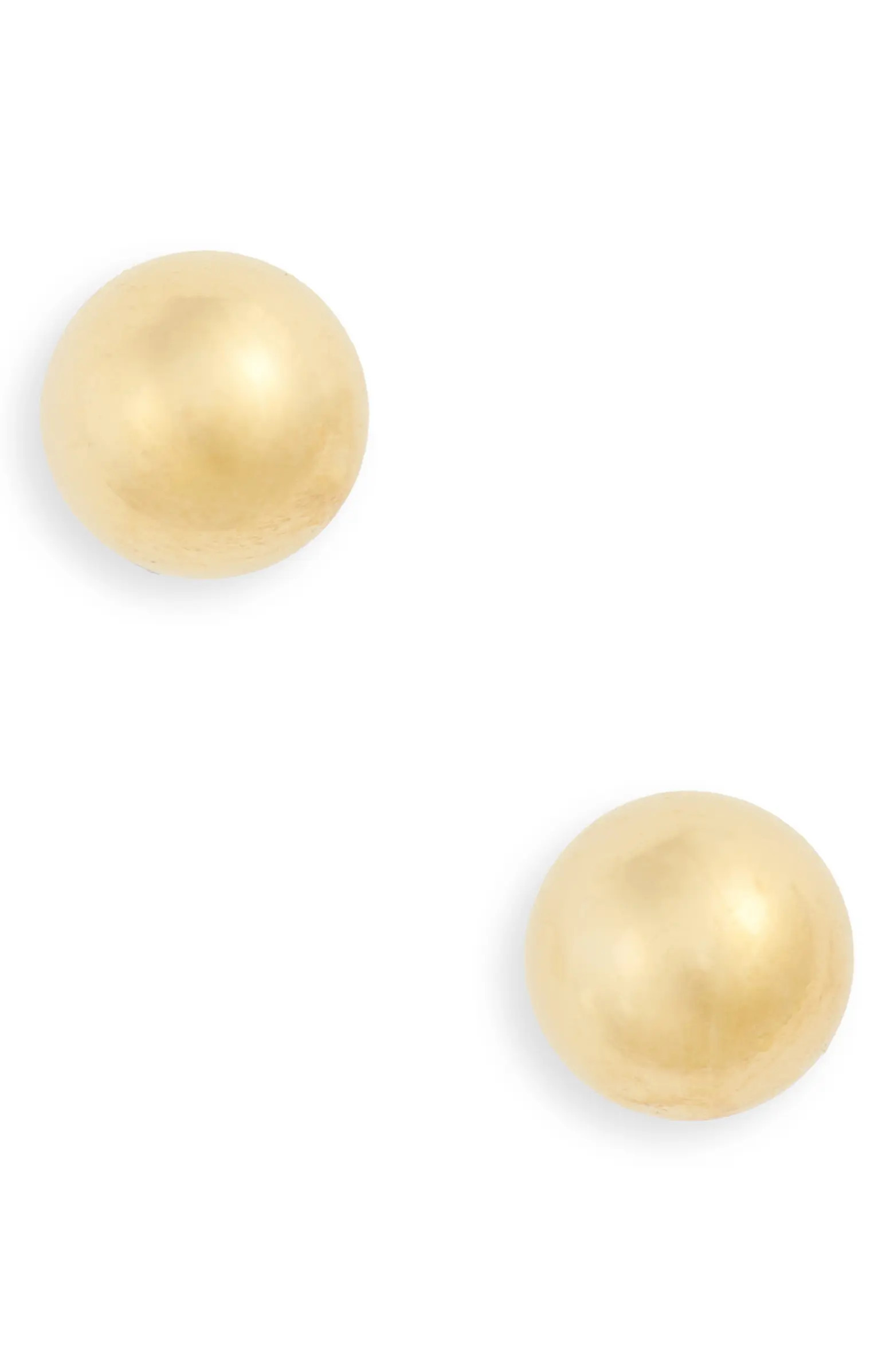 Madewell Delicate Collection Demi-Fine Ball Stud Earrings | Nordstrom | Nordstrom