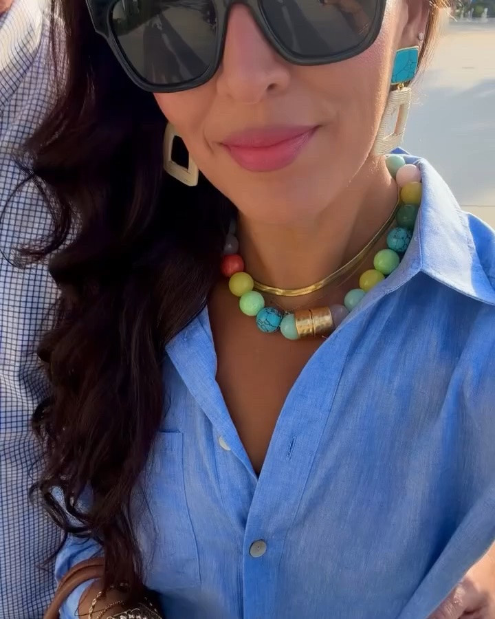 Date night ❤️and feeling so effortlessly chic with this dress🤍💙I love a shirt dress reinvented! Longer in the back! Love it all, the bag, jewelry, shoes ☀️. 
Size s in dress. Shoes tts. 
 summer dresses ,, shoes & accessories , Style tips, fashion hacks, summer style, casual outfits, how to wear, over 40 style
@Tuckernuck 
#summerdresses👗 #outfitinspo #datenightoutfit summerfinds

#LTKootd #LTKU #LTKSeasonal