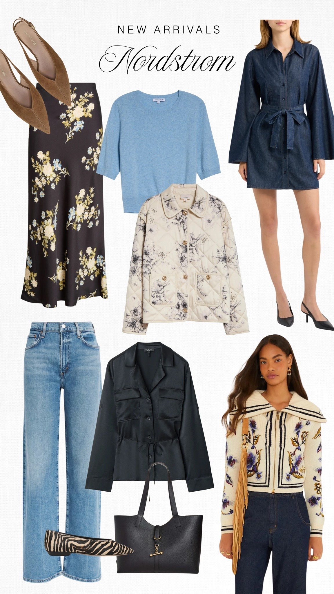 New arrivals I’m eyeing and buying from Nordstrom! These are perfect to wear now into fall 🤩