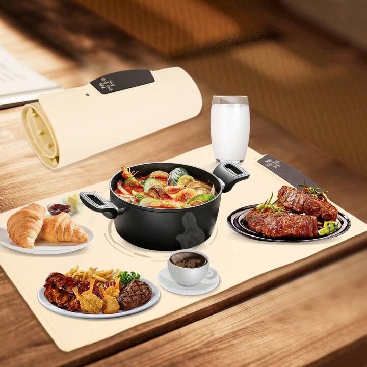 1pc Multi-Functional Heat Resistant Food Warmer Pad For Serveware & Accessories Easy To Clean, St... | SHEIN
