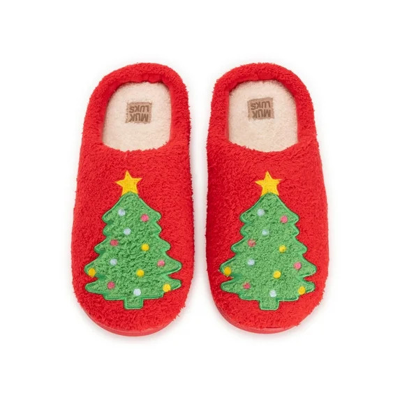 MUK LUKS Women's Cozy Holiday Clog Slipper | Walmart (US)