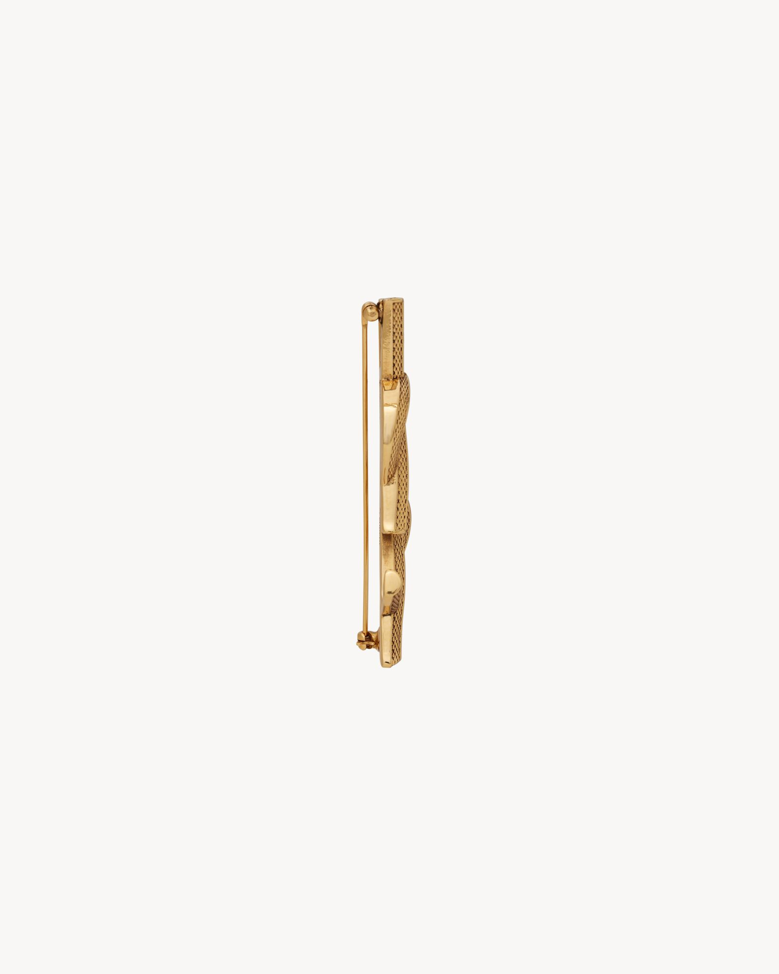 opyum ysl snake brooch in metal | Saint Laurent Inc. (Global)