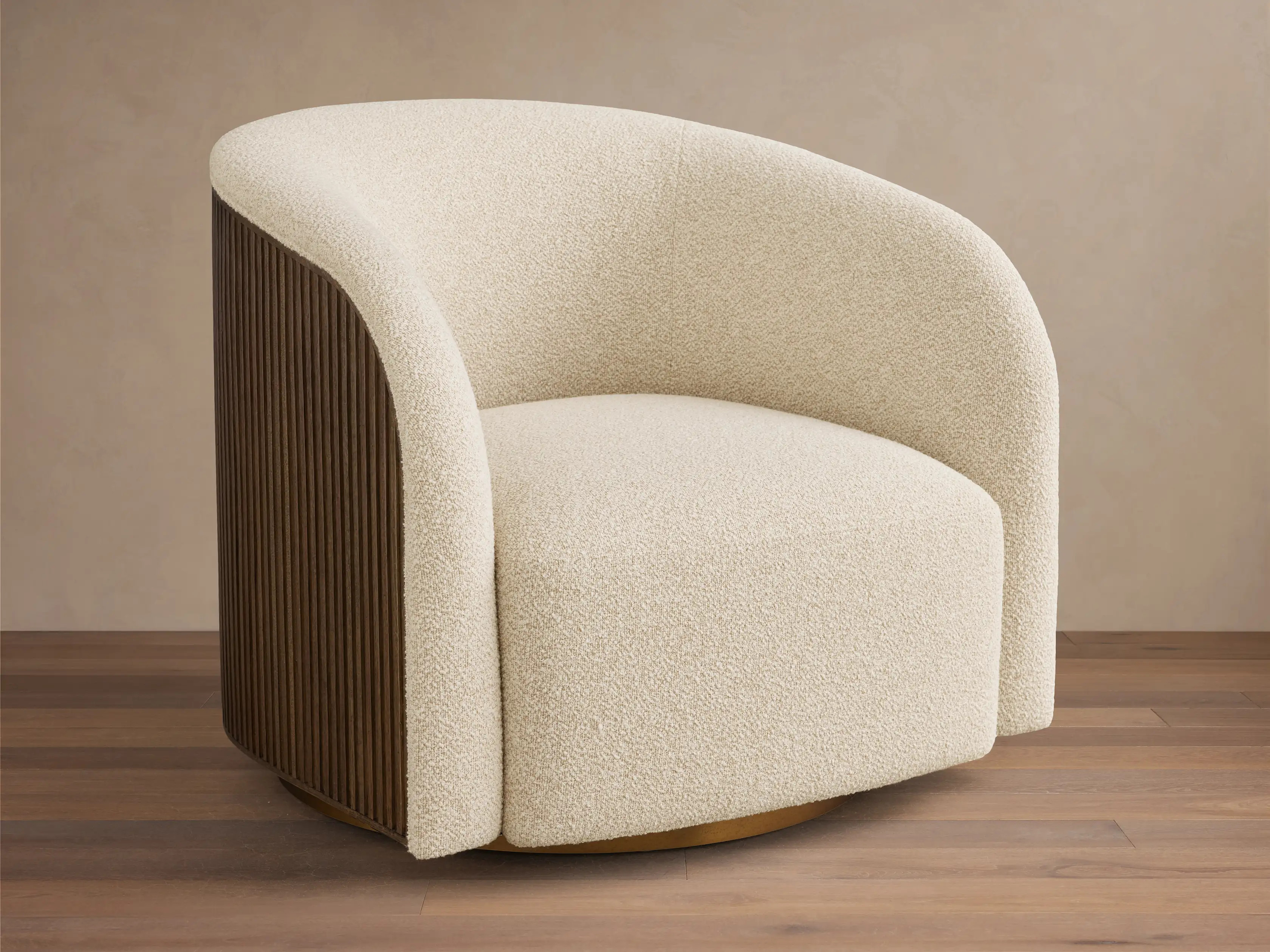 Finnley Swivel Chair | Arhaus