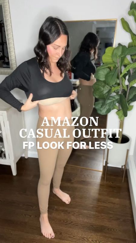 Winter outfit | casual outfit | Amazon fashion | petite friendly | leggings outfit | easy style | style over 30 | mom outfit ideas 

Wearing a small in the vest, tee & leggings 

#LTKfindsunder50 #LTKstyletip #LTKsalealert