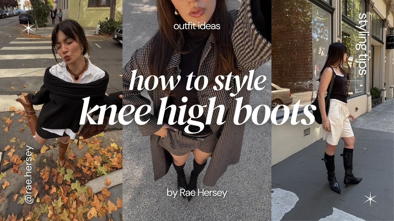 Sharing the boots from my recent YT vid on how to style Knee High Boots for 2026!  

 #LTKootd #LTKvlog
