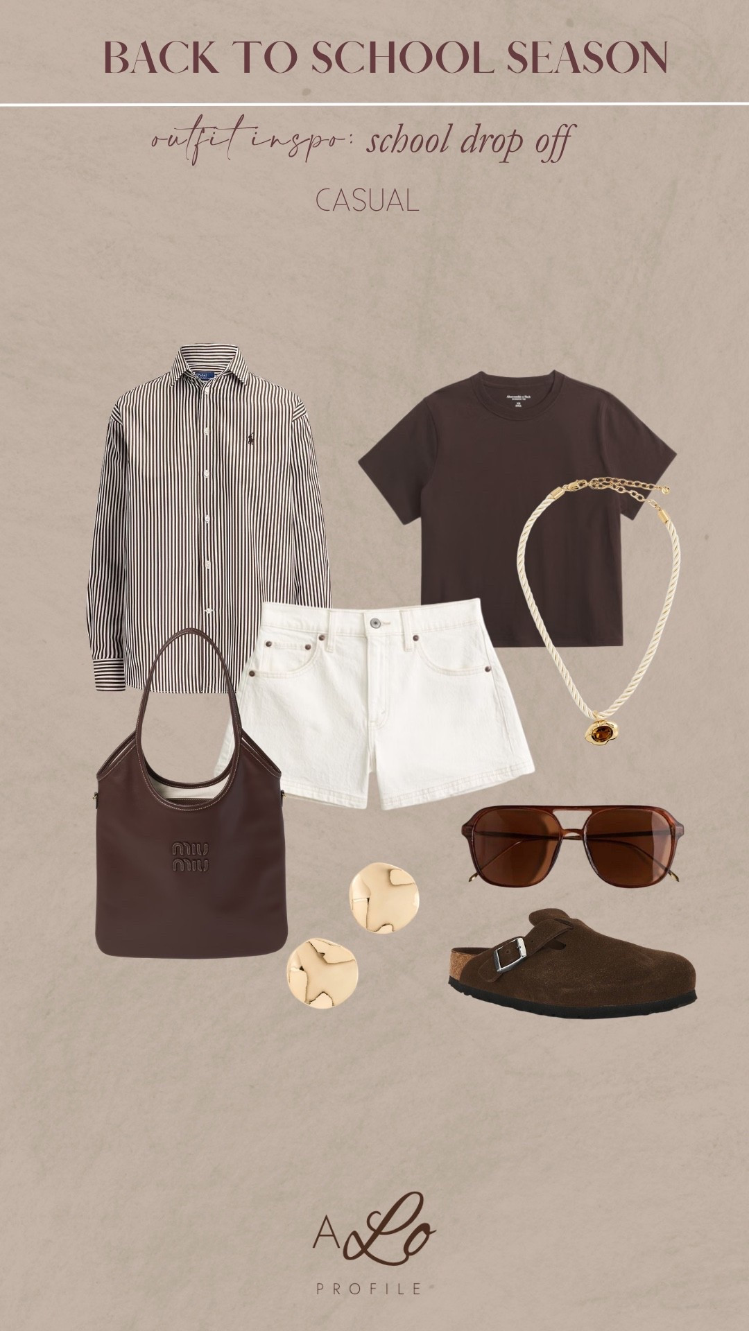 Back to School: School Drop Off Outfit Inspo // back to school, errands outfit, casual outfit, mom outfit, school drop off outfit, school drop off outfit ideas, casual mom outfit, casual errands outfit