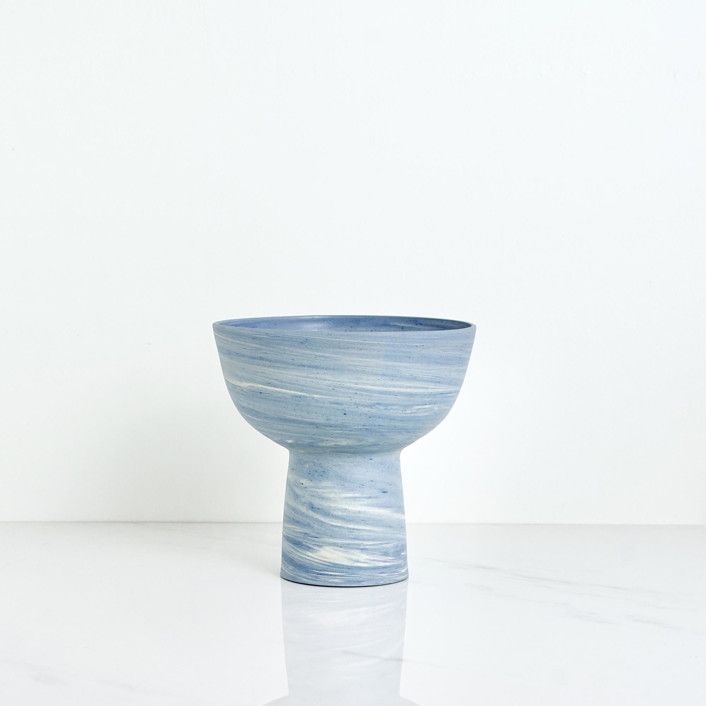 Pedestal Bowl - Indigo | Minted