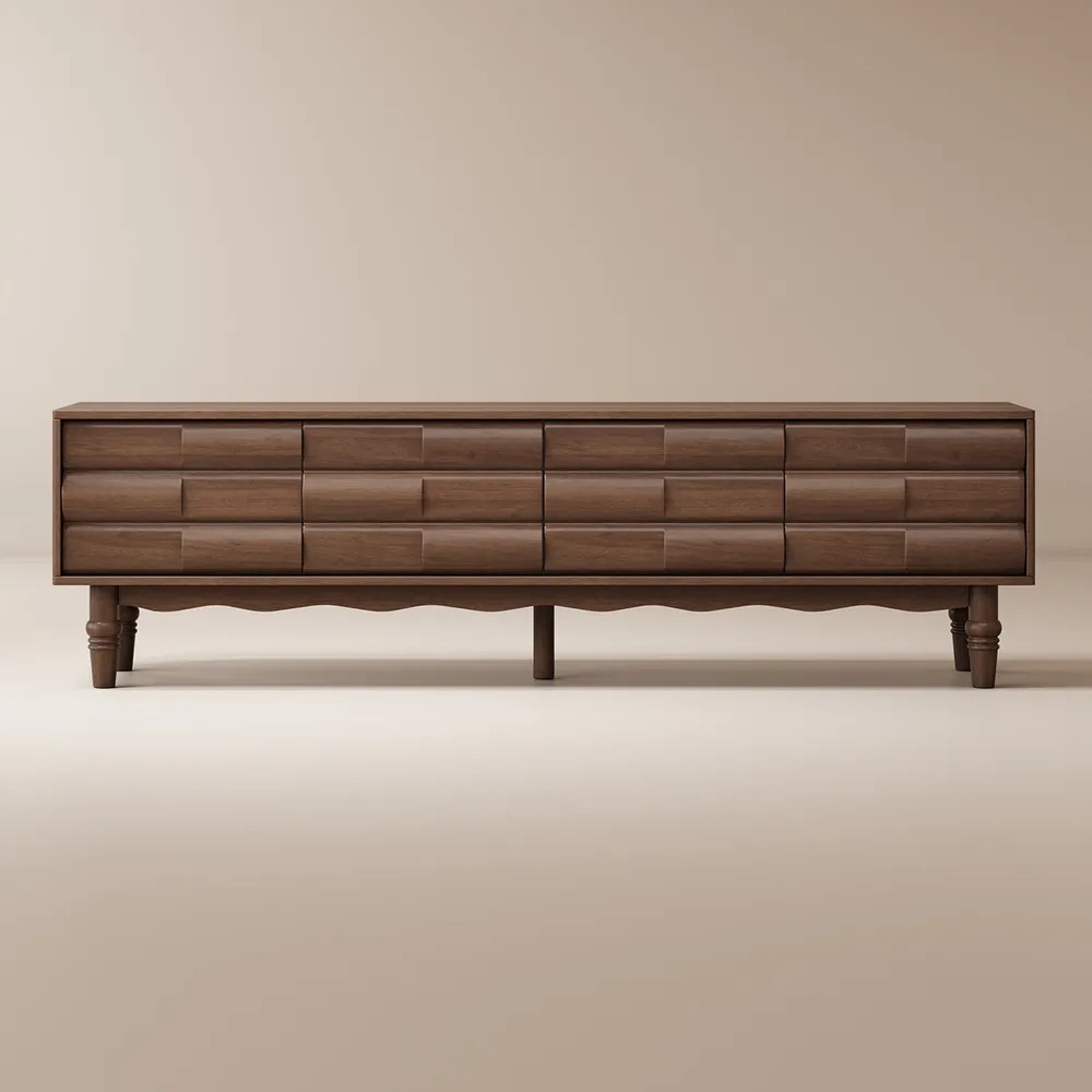 Ulf Wood TV Stand, 78" | Hernest