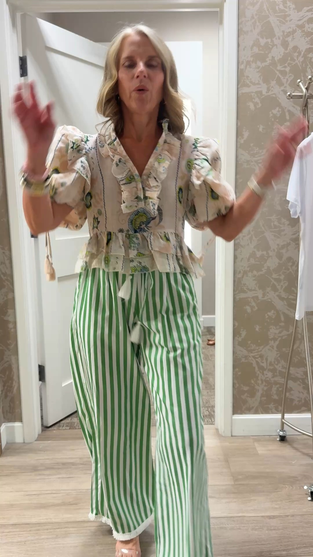 This is beyond cute. You’ll be the most fun at any shower or luncheon you go to. Wearing g XS in both

#LTKgrwm #LTKootd #LTKOver40